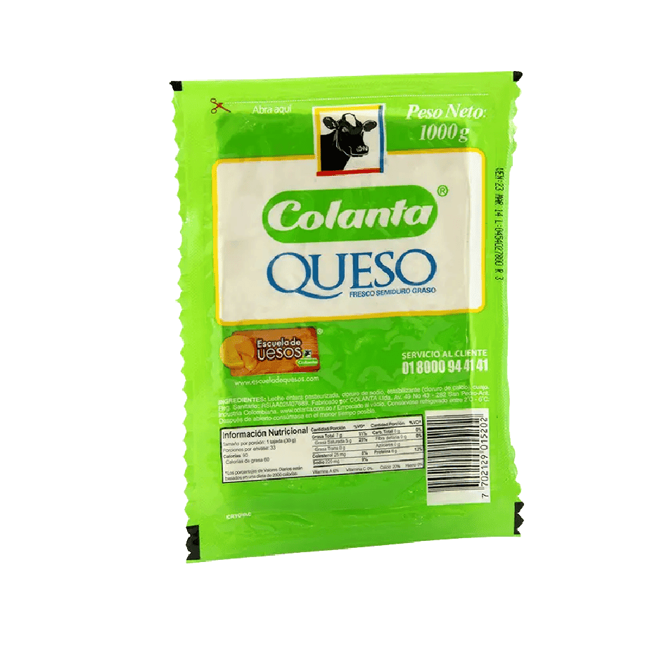 Queso Blanco Industrial Colanta
