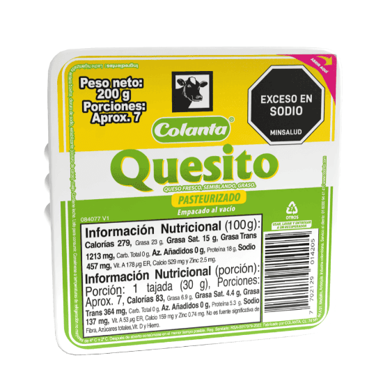 Quesito Vacio Colanta