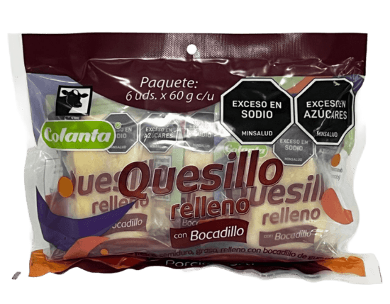 QRELLENO CON BOCADILLO COLANTA 60Gx6U