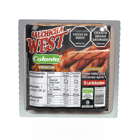 Salchicha West Colanta